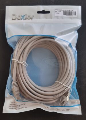 Cable ETHERNET 10/100/1000 CAT6+RJ45 10m.