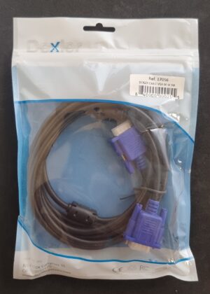 Cable VGA M-M  3m.