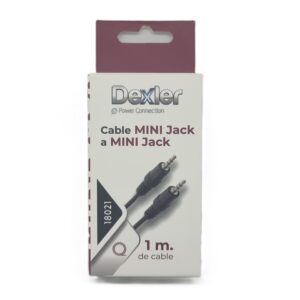 Cable minijack a minijack. 1m.