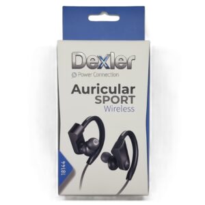 Auriculares SPORT Bluetooth con ganchos de sujección