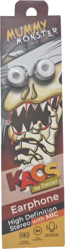 Auriculares KAOS MUMMY MONSTER