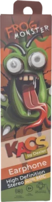 Auriculares KAOS FROG MONSTER