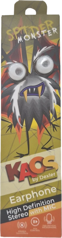 Auriculares KAOS SPIDER MONSTER