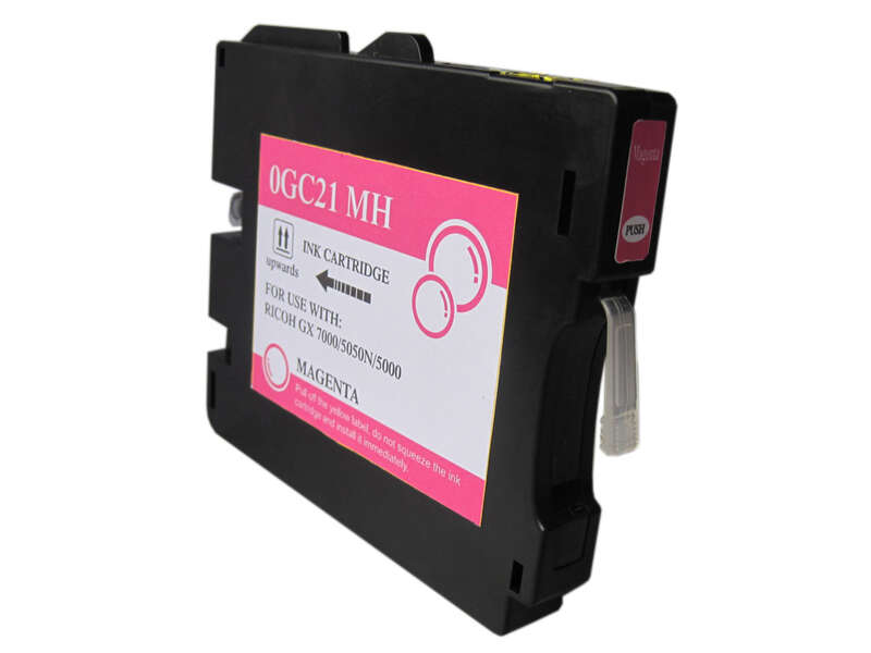 Ricoh GC21M Magenta Cartucho de Tinta Pigmentada Generico - Reemplaza 405534/405538