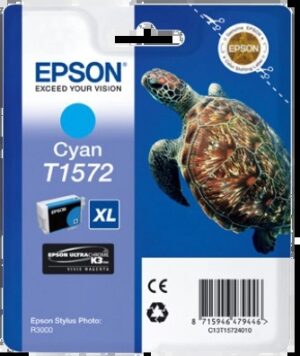 Epson T1572 Cyan Cartucho de Tinta Original - C13T15724010