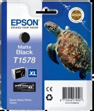 Epson T1578 Negro Mate Cartucho de Tinta Original - C13T15784010