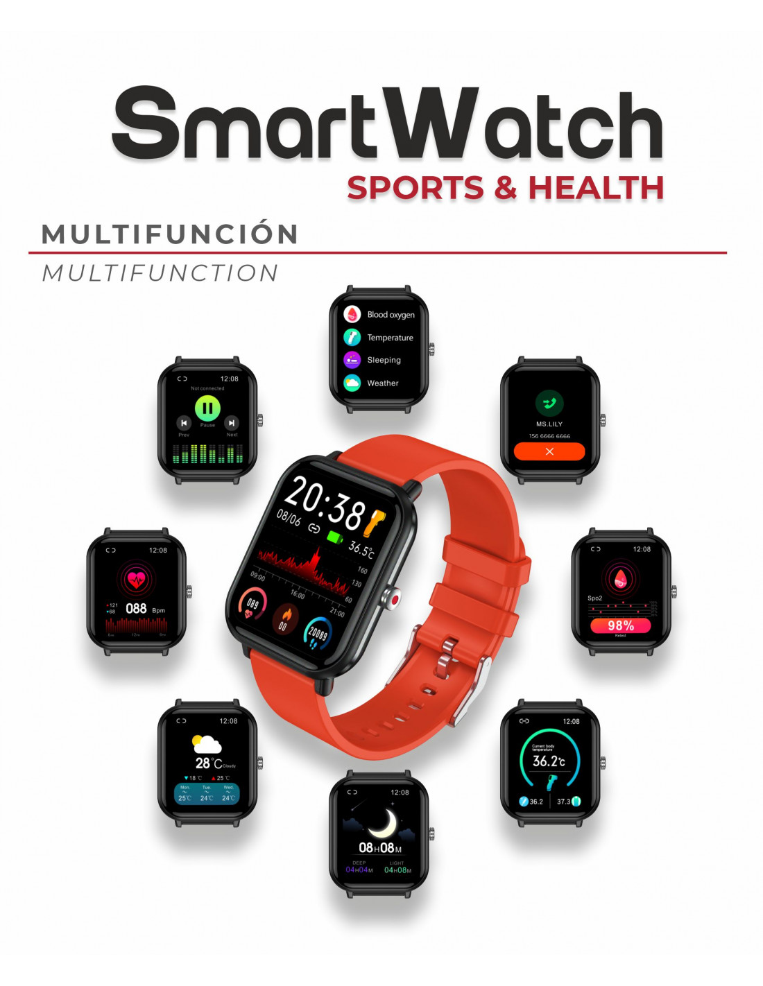 SMARTWATCH SPORT & HEALTH - Imagen 2