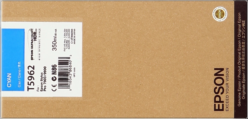 Epson T5962 Cyan Cartucho de Tinta Original - C13T596200