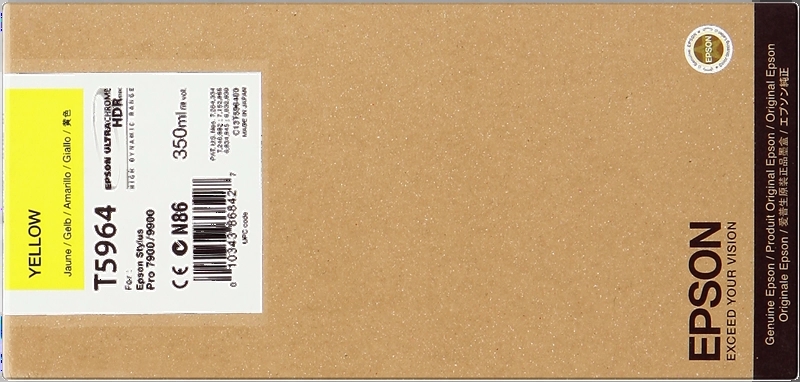 Epson T5964 Amarillo Cartucho de Tinta Original - C13T596400