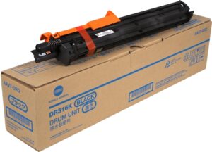 Konica Minolta DR316 Negro Tambor de Imagen Original - DR316K/AAV70RD (Drum)