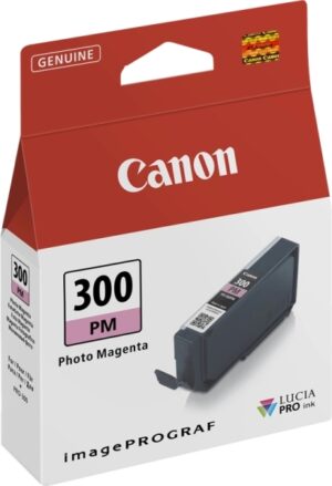 Canon PFI300 Magenta Photo Cartucho de Tinta Original - 4198C001/PFI300PM