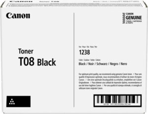 Canon T08 Negro Cartucho de Toner Original - 3010C006