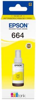 Epson T6644 Amarillo Botella de Tinta Original - C13T664440