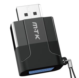 Adaptador Displayport macho a VGA hembra 1080HD M-TK