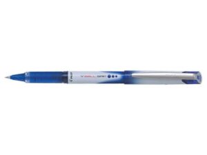 Pilot Boligrafo de Tinta Liquida V Ball Grip 07 - Punta de Bola Conica 0.7mm - Trazo 0.5mm - Grip de Goma - Color Azul