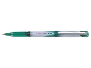 Pilot Boligrafo de Tinta Liquida V Ball Grip 07 - Punta de Bola Conica 0.7mm - Trazo 0.5mm - Grip de Goma - Color Verde
