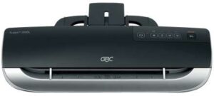GBC Fusion 3000L A4 Plastificadora - Calentamiento en 1 Minutos - Ajuste Adicional Frio - Hasta Tamaño A4 - Grueso Bolsa 125mic