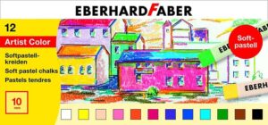 Staedtler 2430 Pack de 12 Tizas Pastel Suave - Exelentes para Mezclar Colores - Resistencia a la Luminosidad - Colores Surtidos