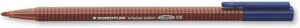 Staedtler Triplus Color 323 Rotulador de Punta Fina - Trazo 1mm Aprox - Tinta Base de Agua - Color Pardo Van Dyck