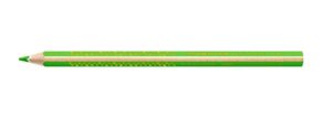 Staedtler Jumbo Noris 128 Lapiz Triangular de Color - Mina de 4mm - Resistencia a la Rotura - Diseño Ergonomico - Color Verde Claro