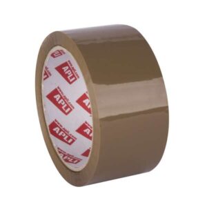Apli Precinto Acrilico Marron - PP - Brillante - 48 mm x 66 m 25 µm