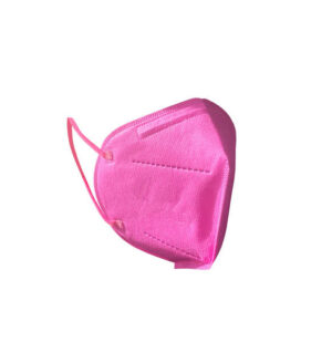 Agrupacion Salud Mascarillas FFP2 NR Clip Nasal Ajustable, Homologadas CE 0161 CAT III, Normativa UNE-EN 149:2001+A1:2009 FFP2, Color Rosa