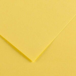 Canson Guarro Pack de 25 Cartulinas Iris de 185g - 50x65cm - Color Amarillo Limon