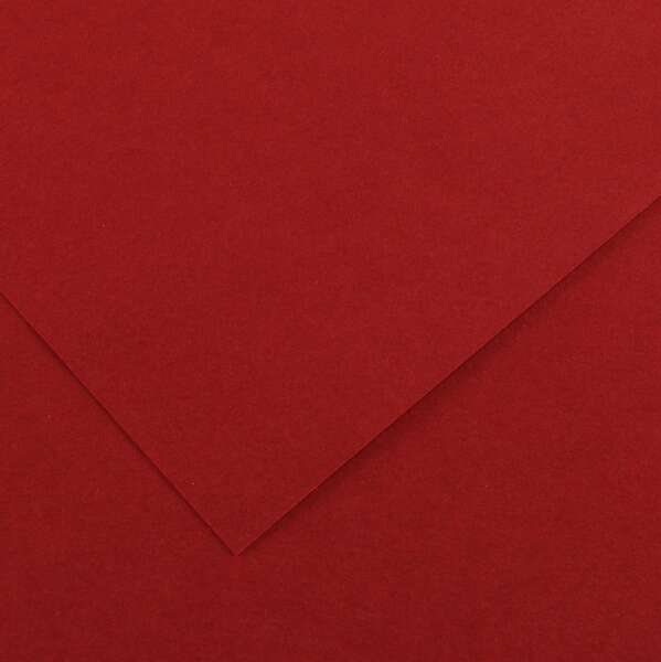 Canson Guarro Pack de 25 Cartulinas Iris de 185g - 50x65cm - Color Granate