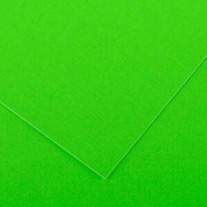 Canson Guarro Pack de 25 Cartulinas Iris de 185g - 50x65cm - Color Verde Fluo