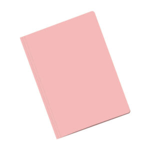 Dohe Pack de 50 Subcarpetas de Cartulina - Tamaño Folio - Ranura para Fastener - Color Rosa Claro