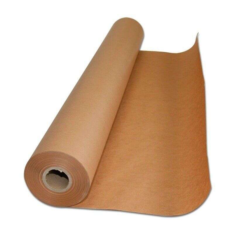 Fabrisa Rollo de Papel Kraft Verjurado 70gr 1x25m - Color Marron