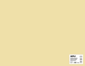 Apli Cartulina Crema 50 x 65cm 170g 25 Hojas