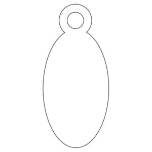 Apli Etiquetas Colgantes Blancas 11 x 24mm 1.000 U.