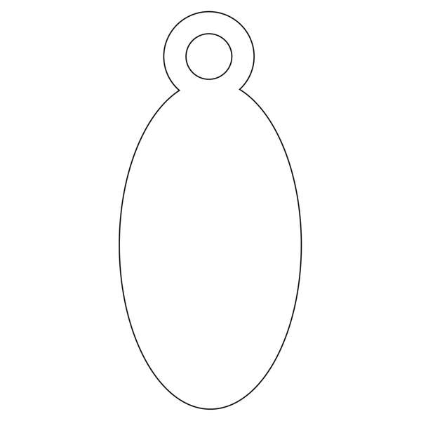 Apli Etiquetas Colgantes Blancas 11 x 24mm 1.000 U.