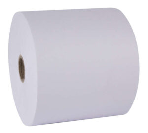 Apli Rollo de Papel Autocopiativo Blanco 75x65x12mm - Sin Necesidad de Carbon - Facil de Usar