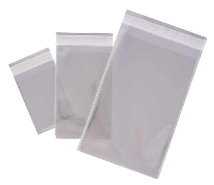 Apli Pack de 100 Bolsas Polipropileno con Cierre Adhesivo 60 x 80mm - Galga 120 - Alta Resistencia y Flexibilidad - Uso Alimenticio - Transparentes