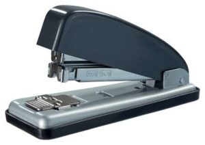 Petrus 226 Grapadora Metalica - Hasta 30 Hojas - Grapado Cerrado, Abierto y Clavado - Color Gris/Plata