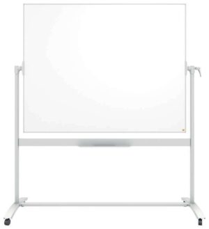 Nobo Pizarra Blanca Movil Nano Clean Classic - 1500x1200mm - Diseño Puntero - Blanco