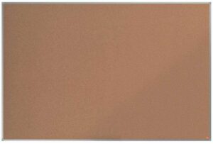 Nobo Tablero Anuncios Corcho Essence 1800x1200mm - Montaje Esquinas - Superficie Corcho - Marco Aluminio Anodizado - Color Natural