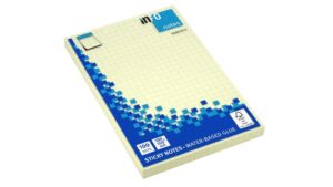 Global Notes inFO Bloc de 100 Notas Adhesivas con Cuadricula 150 x 100mm - Certificacion FSC™ - Color Amarillo