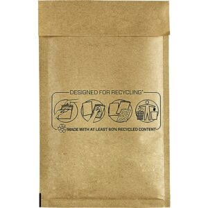 Bankers Box Pack de 100 Bolsas de Burbujas Acolchada - Medida 120x210mm - Burbujas Internas para Amortiguacion - Ideal para Productos Fragiles - Tira Autoadhesiva para Cierre - Dimensiones Internas 12x21cm