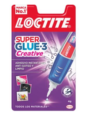 Loctite Superglue-3 Creative Pen 4Gr - Adhesivo Universal en Forma de Boligrafo - Aplicacion Gota a Gota Precisa y Limpia - No Gotea - Fuerza de Union Maxima