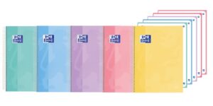 Oxford School Touch Europeanbook 5 Dotbook A4+ - Tapa Extradura - Dots 5x5 - 120 Hojas - Colores Surtidos