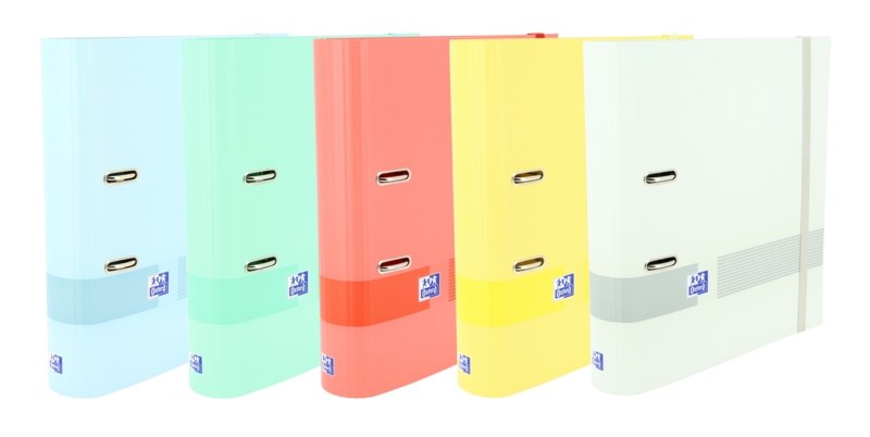 Oxford & You A4+ Archivador Palanca Lomo 70mm - Tapa Extradura Resistente - Mecanismo de Palanca para Facil Acceso - Colores Surtidos