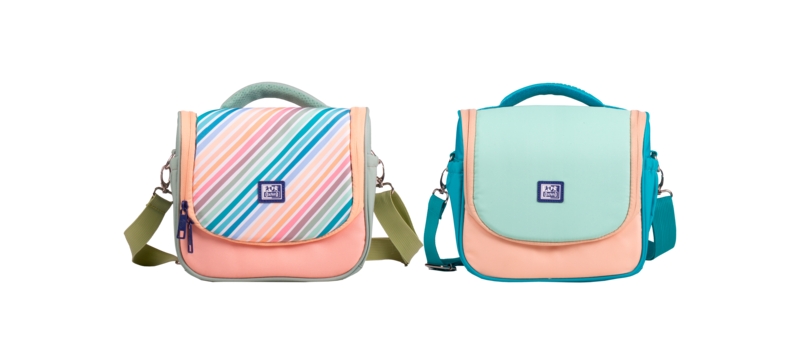 Oxford Bolsa Isotermica Porta Alimentos Colorblock - Poliester Reciclado RPET - Capacidad de 8L - Disponible en 2 Modelos
