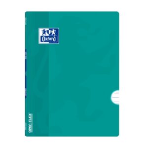 Oxford Libreta Grapada Openflex A4 - Tapa de Plastico Resistente - Grapada para Mayor Durabilidad - Pauta 3.5 con Margen para Organizacion - 48 Hojas de Papel de Alta Calidad