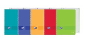 Oxford Live&Go Europeanbook 1 - Tapa de Plastico A4+ - 80 Hojas - Colores Surtidos