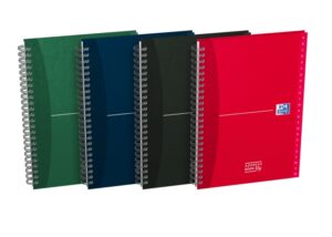Oxford Office Essentials A5 Cuaderno con Tapa Extradura - Indice Telefonico - 90 Hojas - Colores Surtidos