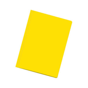 Dohe Pack de 50 Subcarpetas de Cartulina de 180gr A4 - Con Ranura para Fastener - Resistente y Duradera - Ideal para Organizar Documentos - Color Amarillo