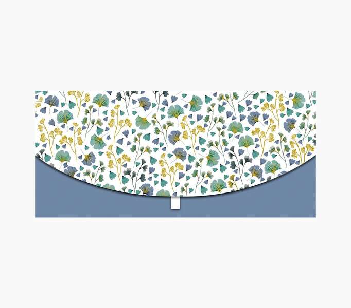 Pictura Tarjeta Money Cards - Tarjeta de Regalo Tipo Sobre Horizontal - Tematica de Flores - 21.3x9.6cm - Embolsada Individualmente en Celofan - Incluido Sobre Blanco - Papel con Certificacion FSC